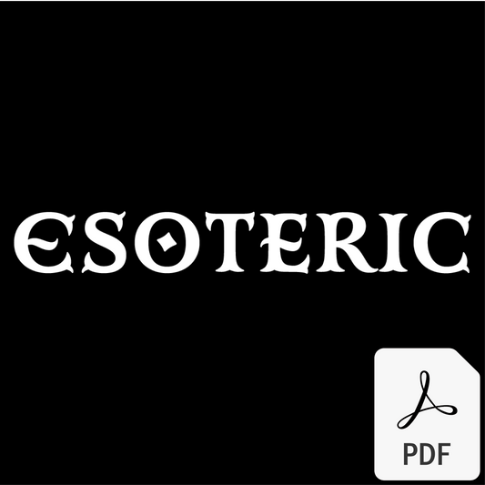Esoteric (PDF)