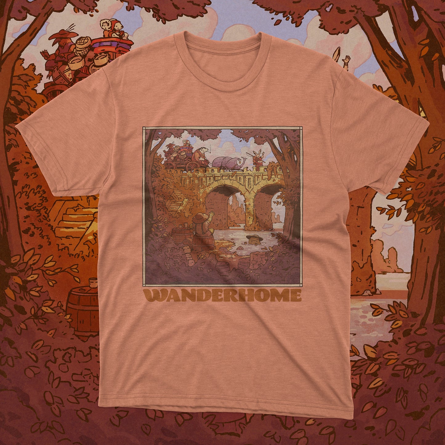 Crossing A Bridge (Wanderhome Shirt)