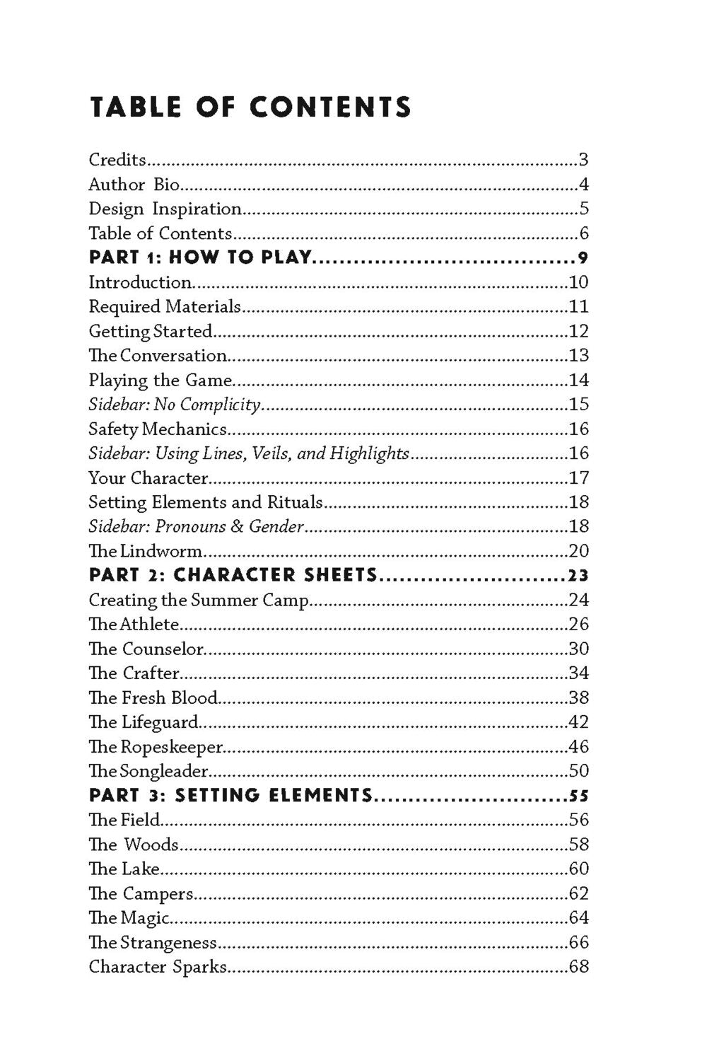 Sleepaway (Print + PDF)